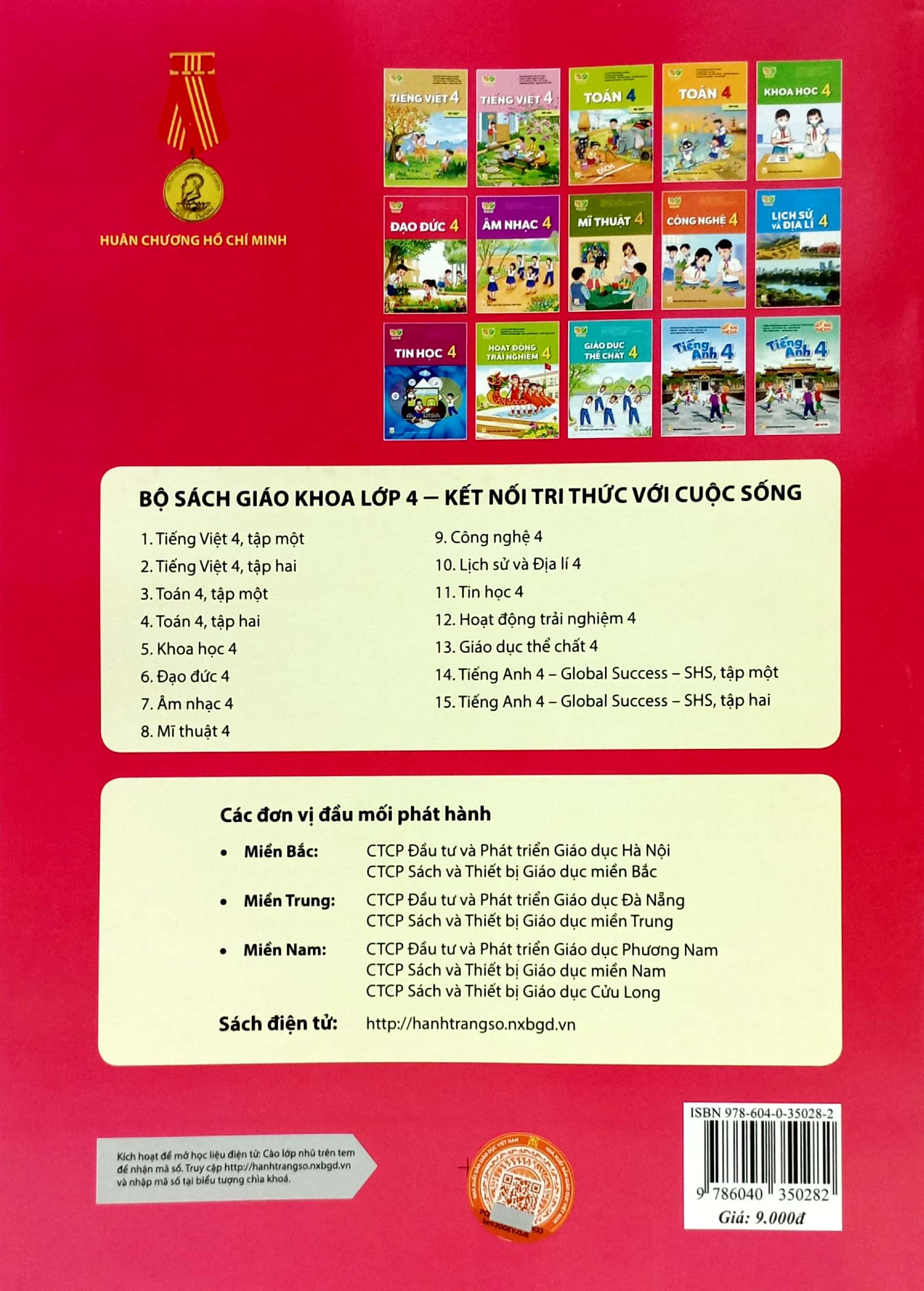 bộ đạo đức 4 (kết nối tri thức) (chuẩn)