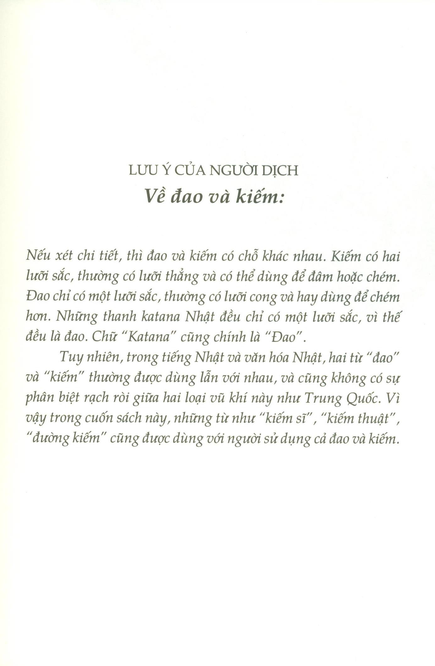 bộ đao ngữ - tập 1