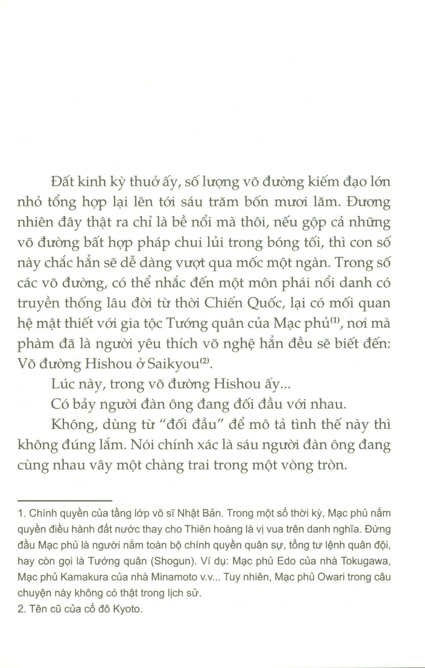 bộ đao ngữ - tập 1