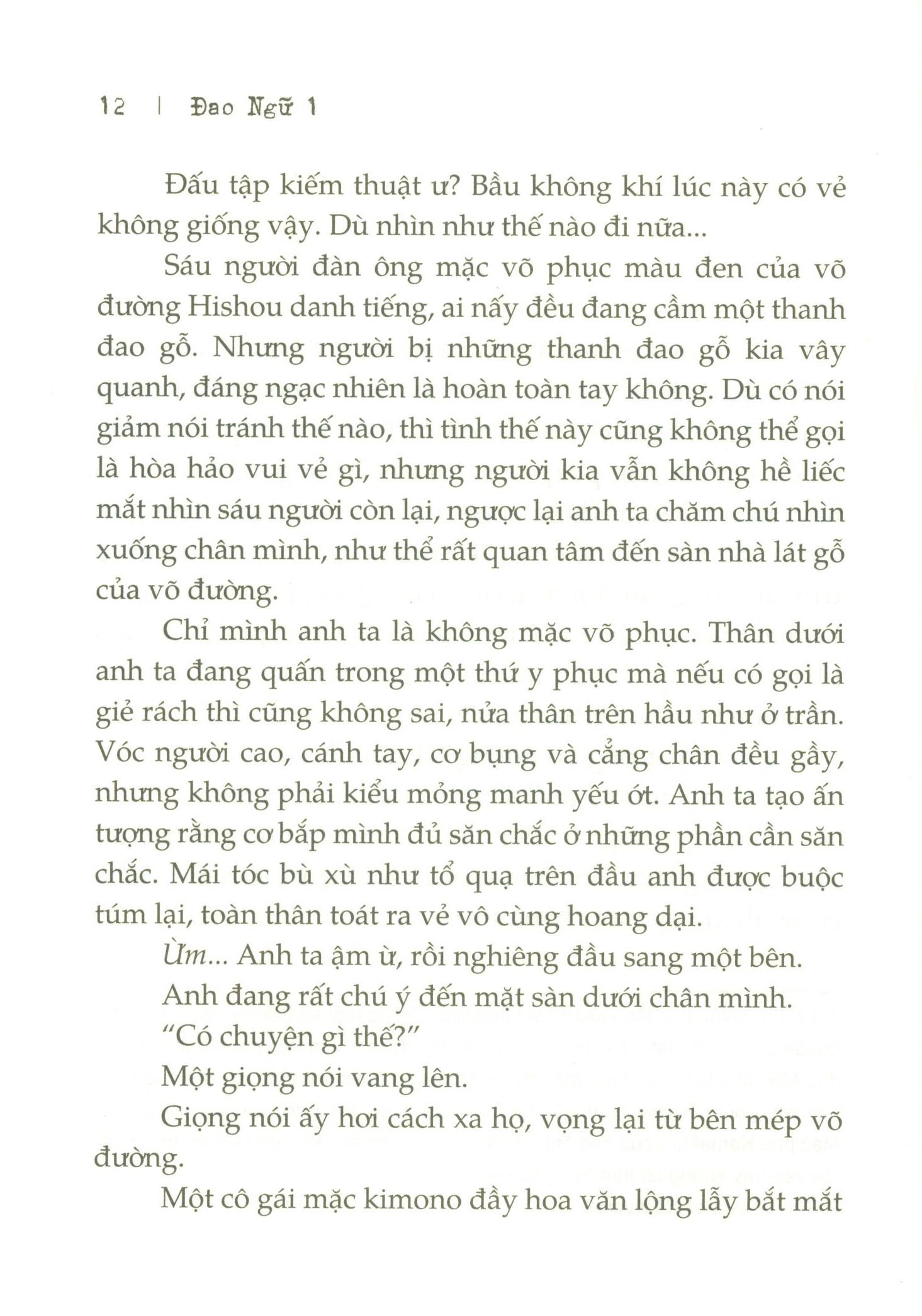 bộ đao ngữ - tập 1