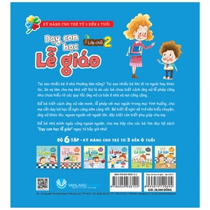 bộ dạy con học lễ giáo - lớp chồi 2