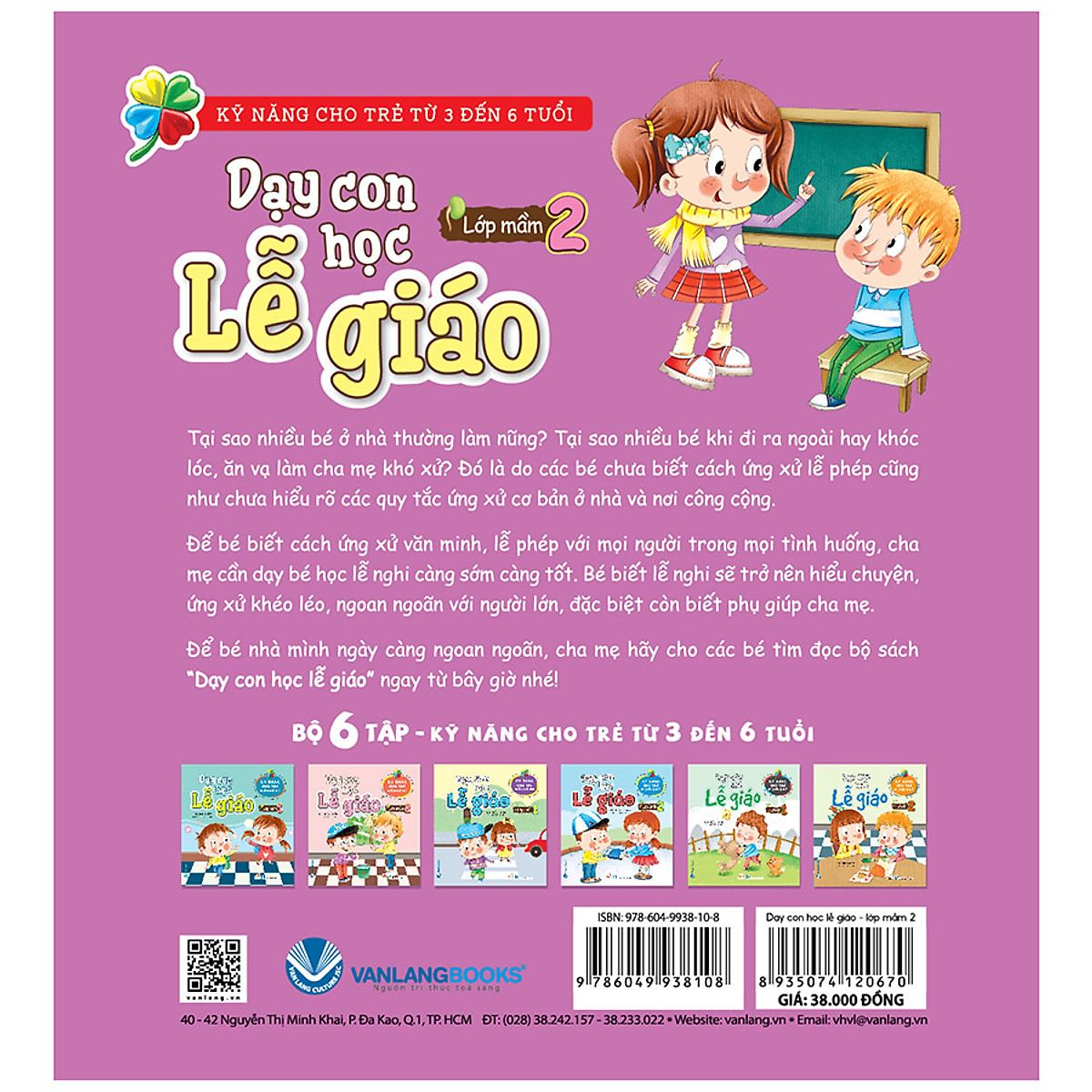 bộ dạy con học lễ giáo - lớp mầm 2