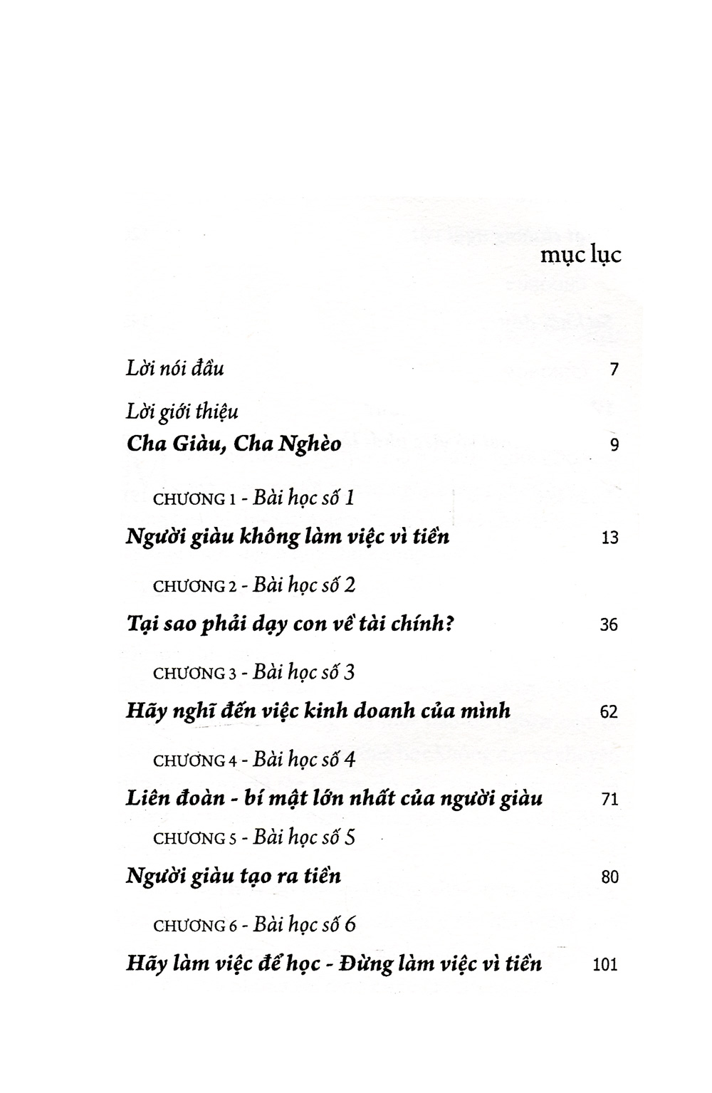 bộ dạy con làm giàu 01: để không có tiền vẫn tạo ra tiền (tái bản 2022)