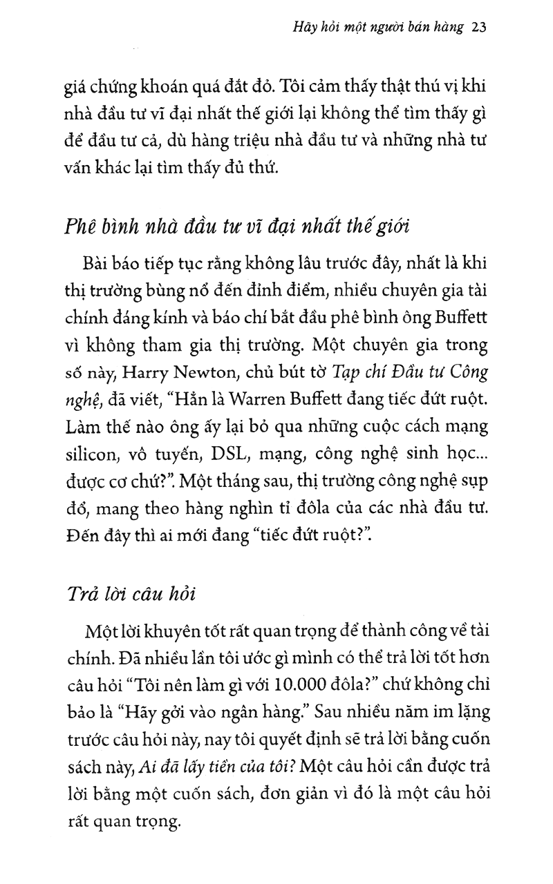 bộ dạy con làm giàu 07 - ai đã lấy tiền của tôi? (tái bản 2022)