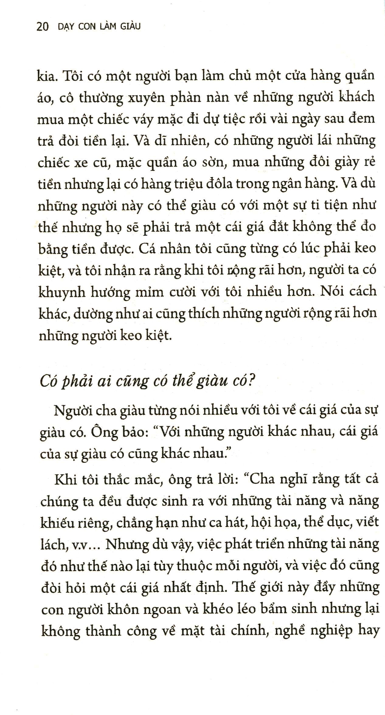bộ dạy con làm giàu 08: để có những đồng tiền tích cực (tái bản 2022)
