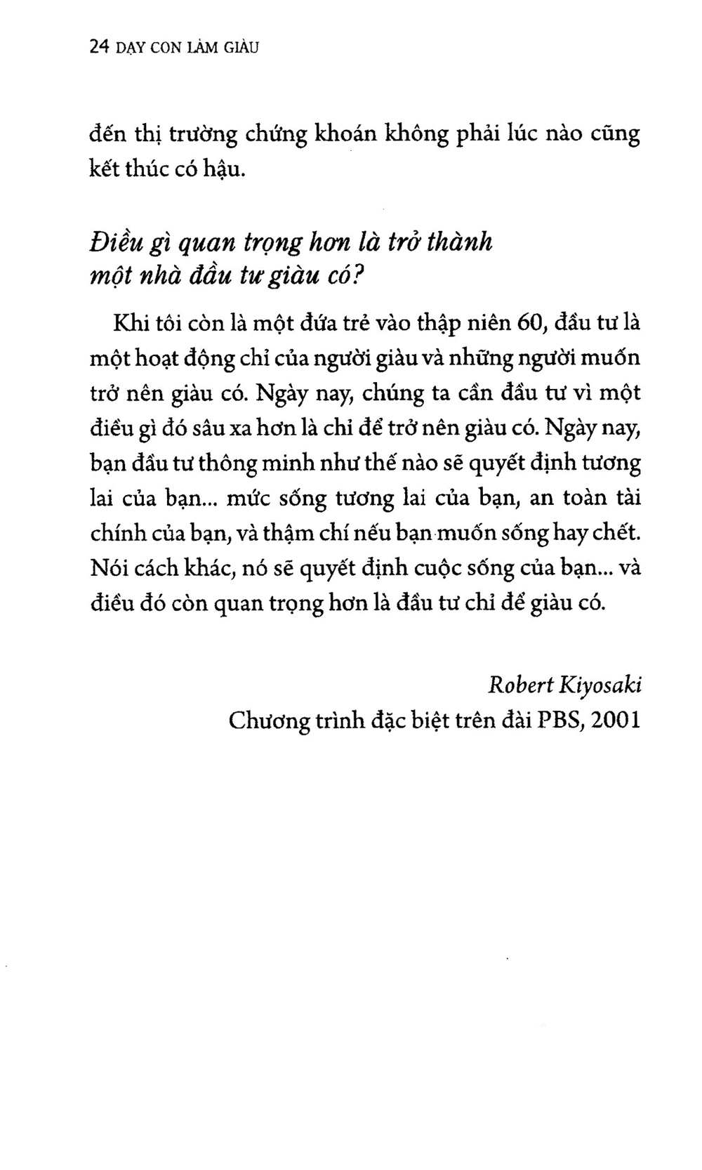bộ dạy con làm giàu 12 - lời tiên tri của người cha giàu (tái bản 2020)