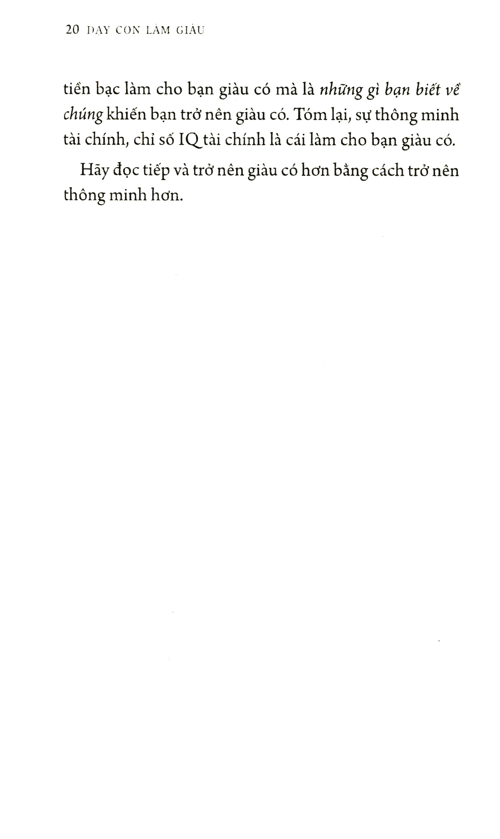 bộ dạy con làm giàu 13 - nâng cao chỉ số iq tài chính (tái bản 2020)