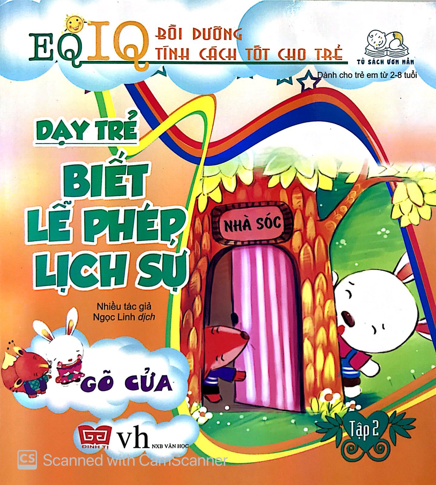 bộ dạy trẻ biết lễ phép lịch sự 2 - gõ cửa (tái bản 2018)