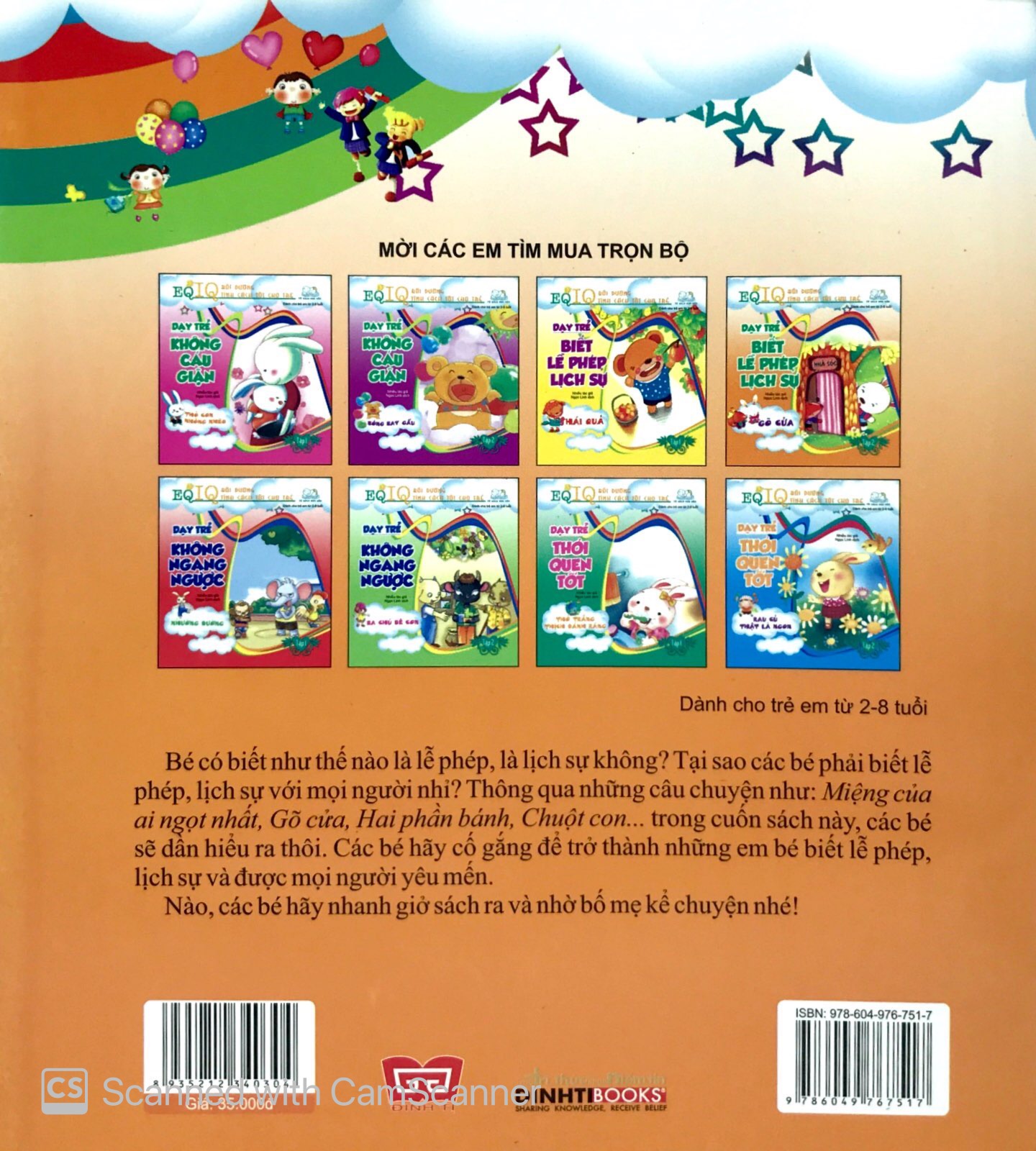 bộ dạy trẻ biết lễ phép lịch sự 2 - gõ cửa (tái bản 2018)