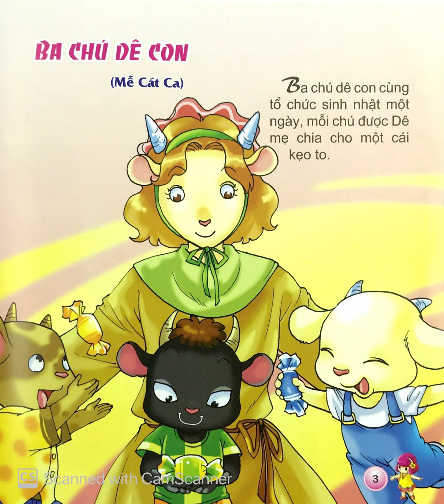 bộ dạy trẻ không ngang ngược - ba chú dê con (tái bản 2018)