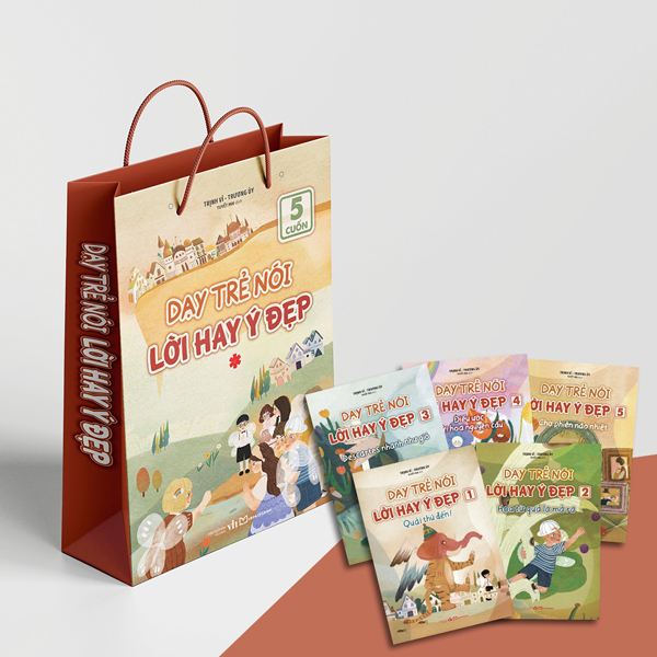 Bộ Dạy Trẻ Nói Lời Hay Ý Đẹp 8 - Lâu Đài Trong Mây