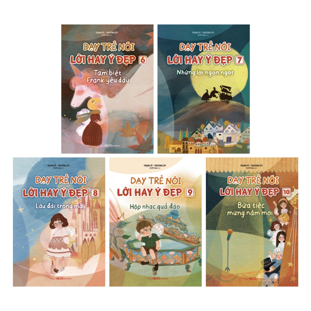 Bo
						
										
										Day Tre Noi Loi Hay Y Dep - Quyen 6 - 10 (Bo Tui 5 Cuon)