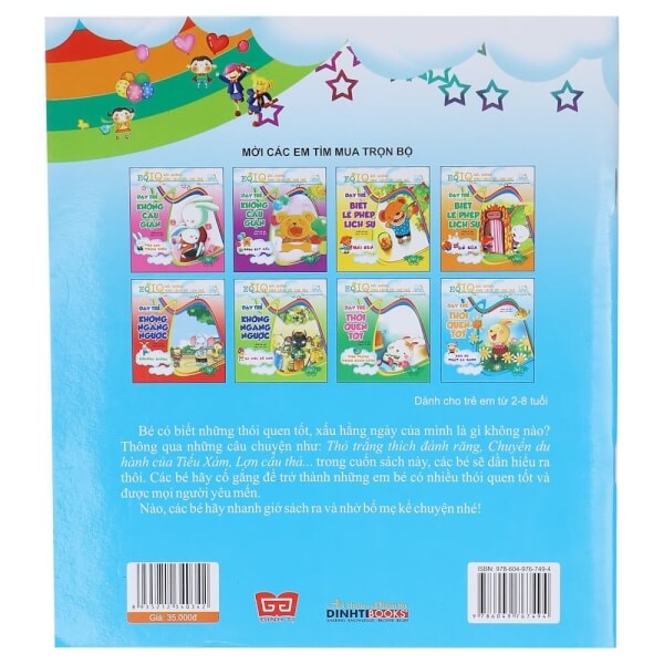 bộ dạy trẻ thói quen tốt 2 - rau củ thật là ngon (tái bản 2018)