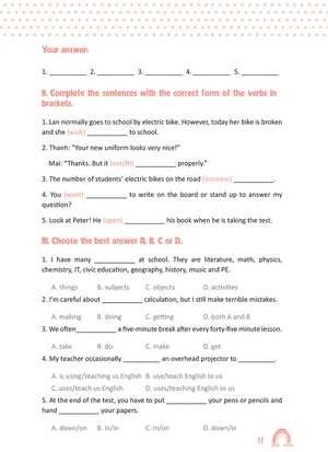 bộ đề bồi dưỡng học sinh giỏi tiếng anh toàn diện lớp 6