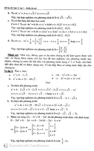 bộ để học tốt toán 9 - tập 1
