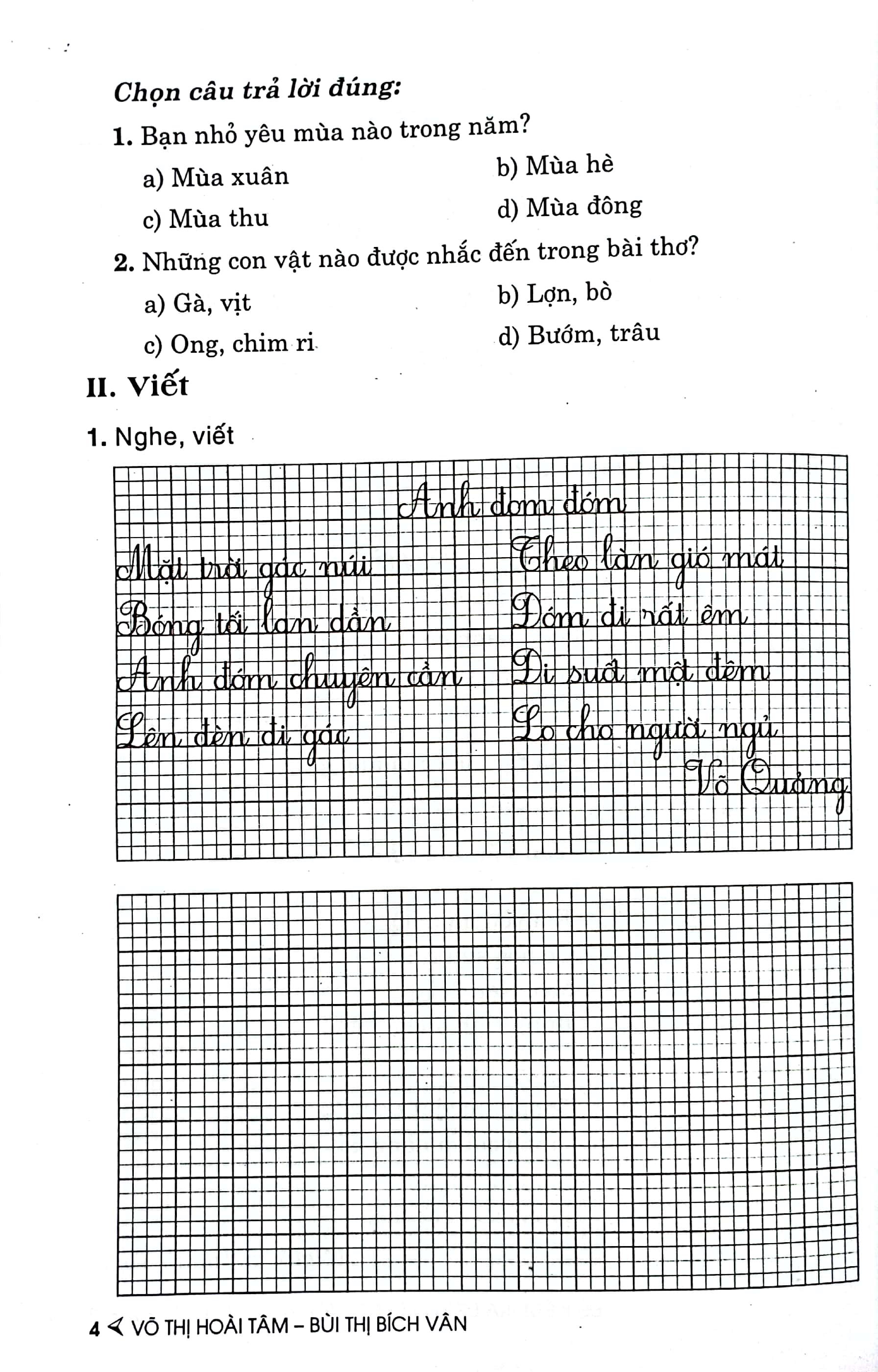 bộ đề kiểm tra định kì tiếng việt và toán 1 - tập 2 (theo chương trình giáo dục phổ thông mới)