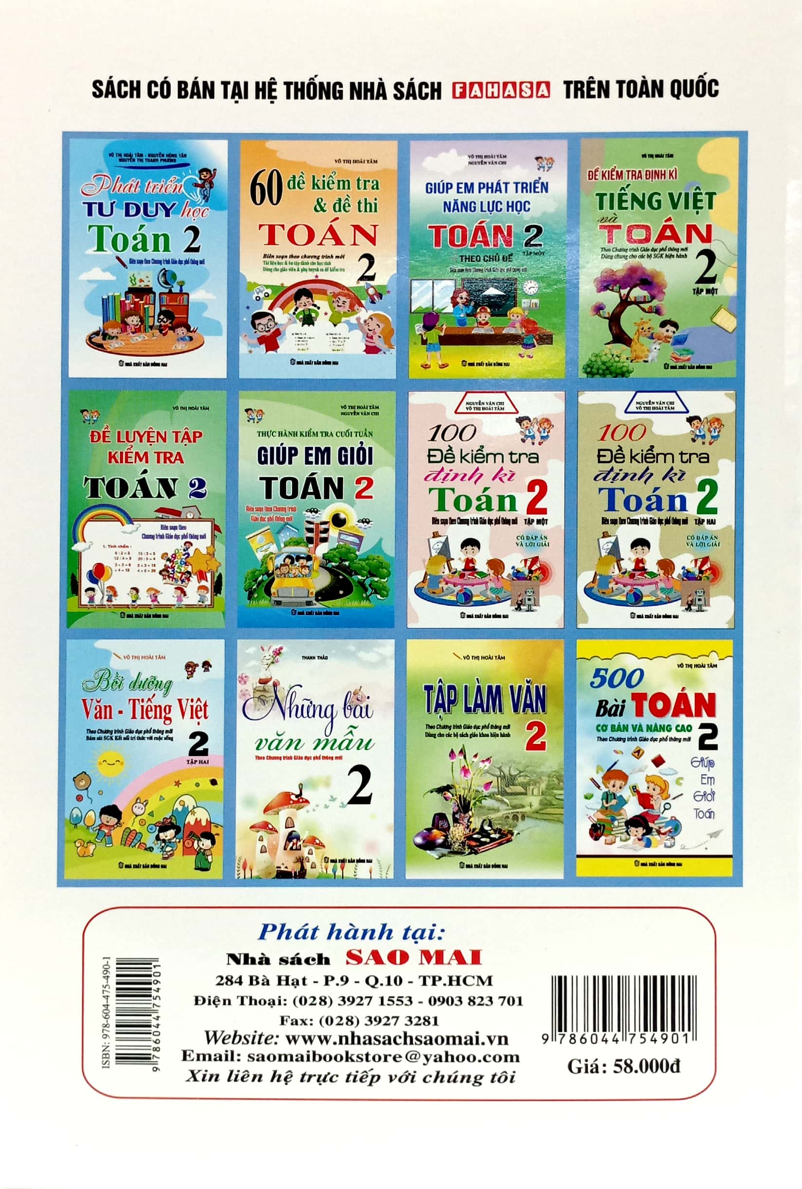 bộ đề kiểm tra định kỳ tiếng việt và toán 2 - tập hai