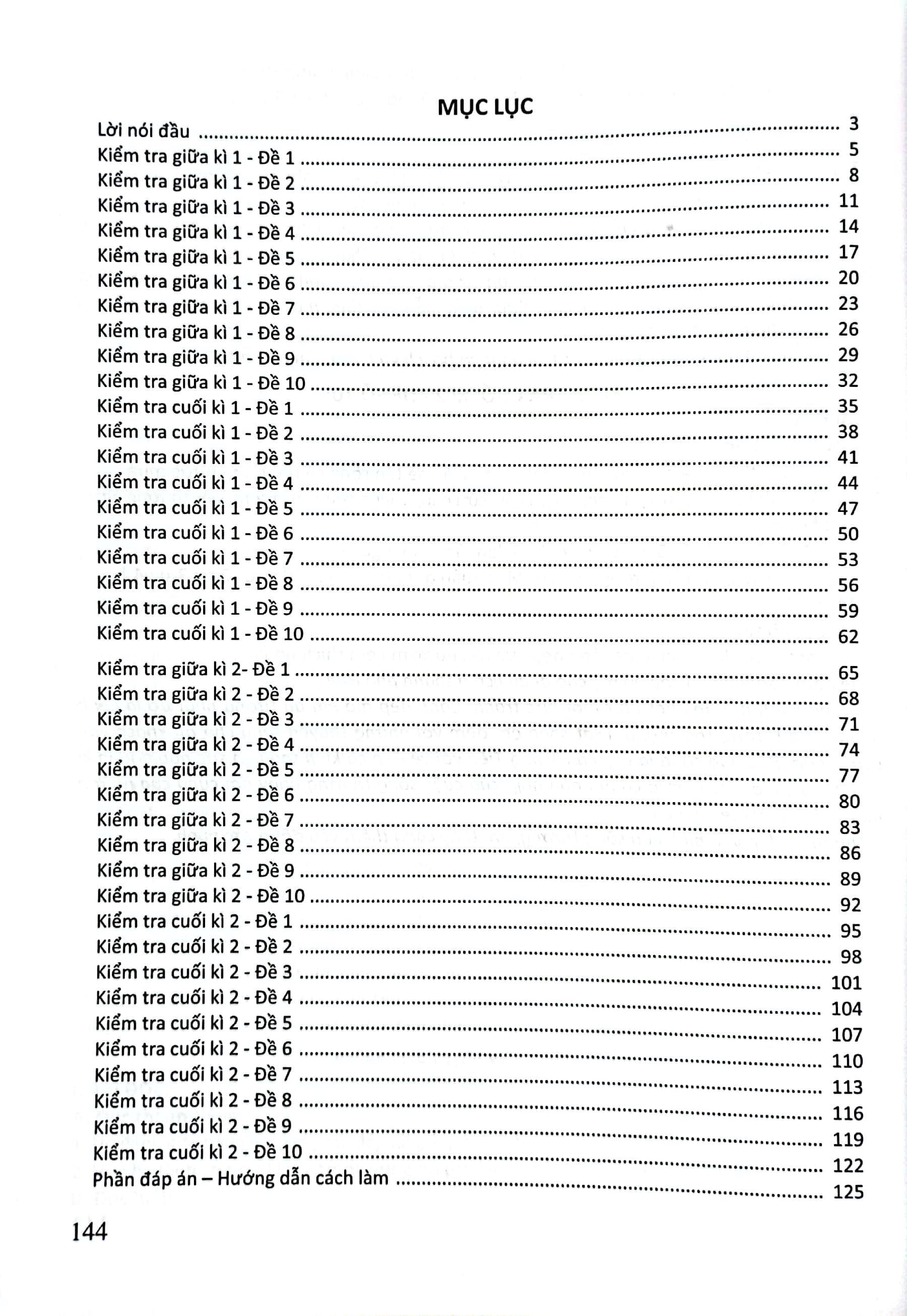 bộ đề kiểm tra môn tiếng việt 3 (kn)