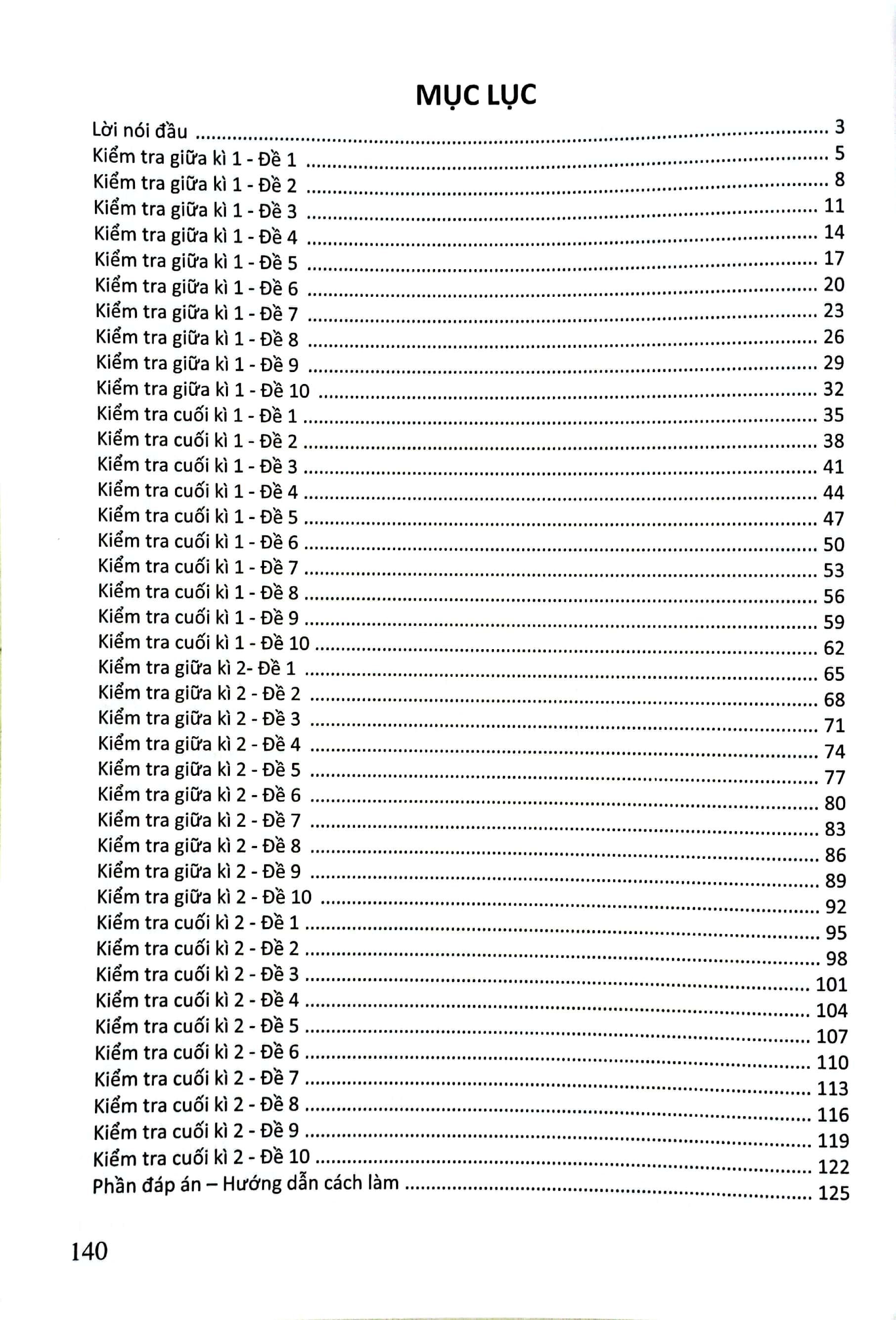 bộ đề kiểm tra môn tiếng việt lớp 2 (kn)