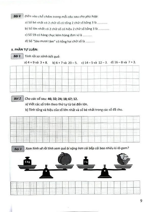 Bo De Kiem Tra Mon Toan - Lop 2 (Ket Noi)