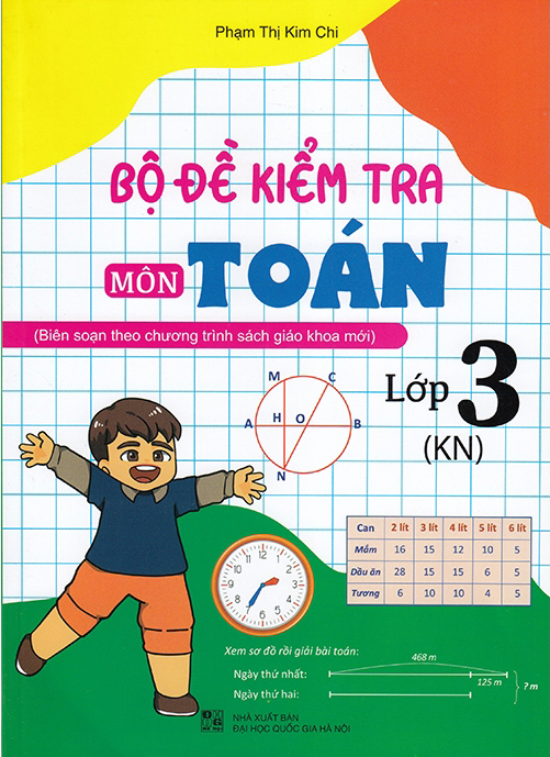 bộ đề kiểm tra môn toán - lớp 3 (kết nối)