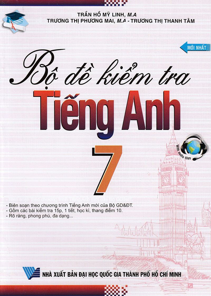 bộ đề kiểm tra tiếng anh 7