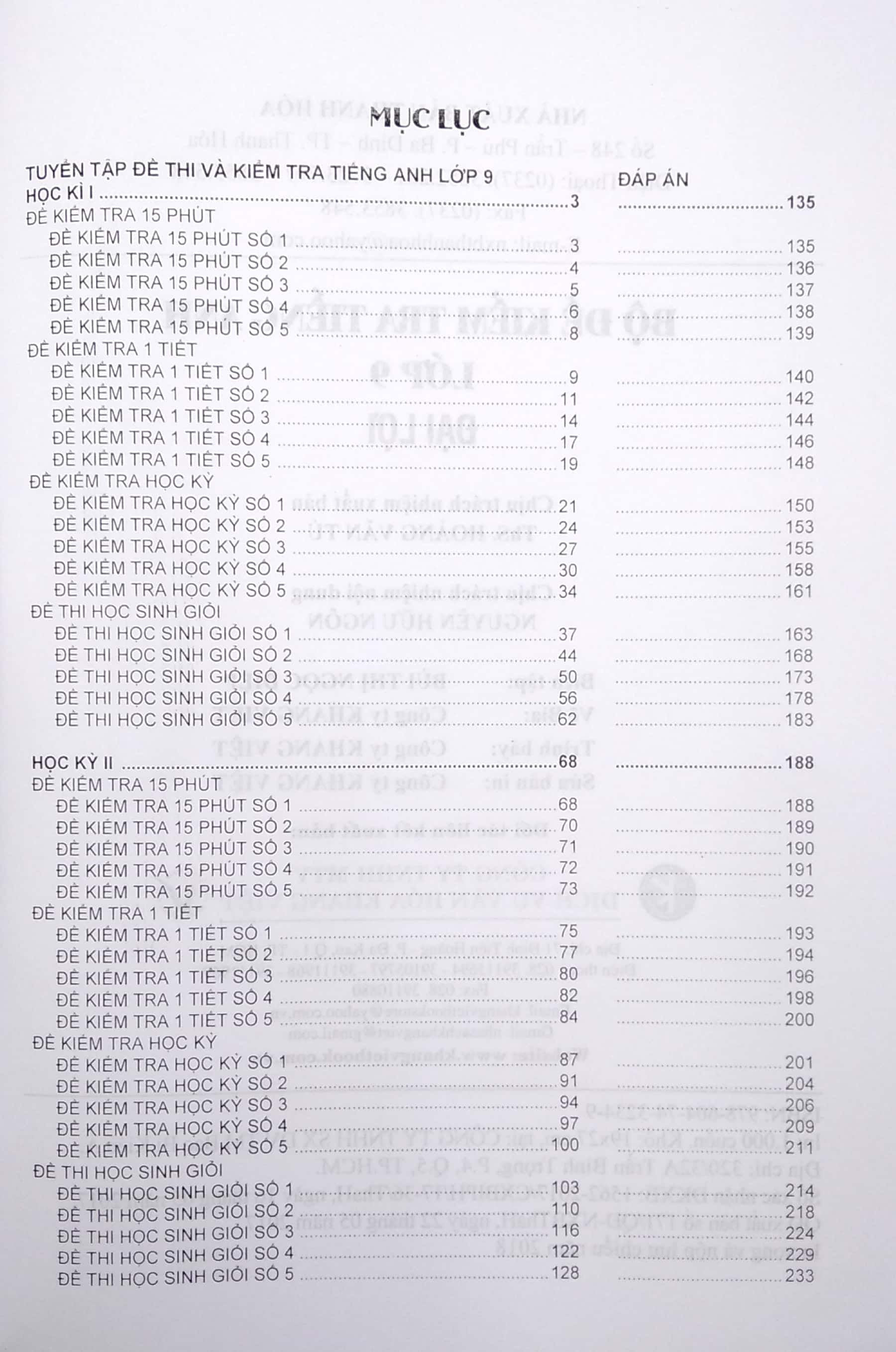 bộ đề kiểm tra tiếng anh 9
