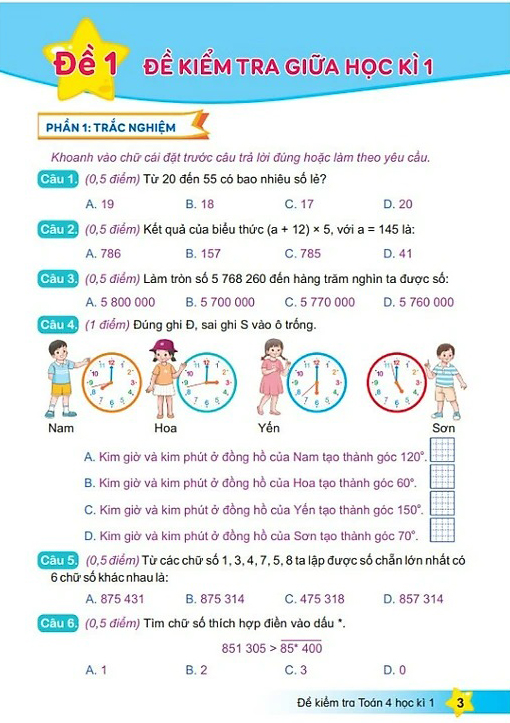 Bo
						
										
										De Kiem Tra Toan 4 - Hoc Ki 1 (Ket Noi)