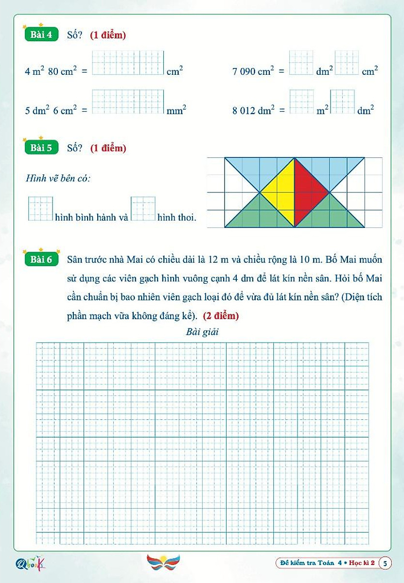Bo
						
										
										De Kiem Tra Toan 4 - Hoc Ki 2 (Canh Dieu)