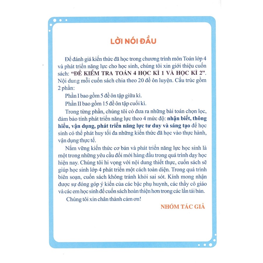 Bo
						
										
										De Kiem Tra Toan 4 - Hoc Ki 2 (Ket Noi Tri Thuc Voi Cuoc Song)