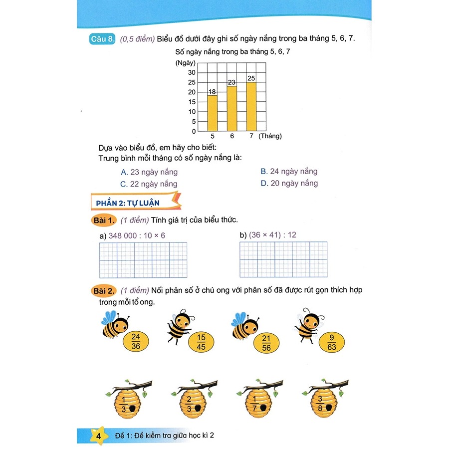 Bo
						
										
										De Kiem Tra Toan 4 - Hoc Ki 2 (Ket Noi Tri Thuc Voi Cuoc Song)