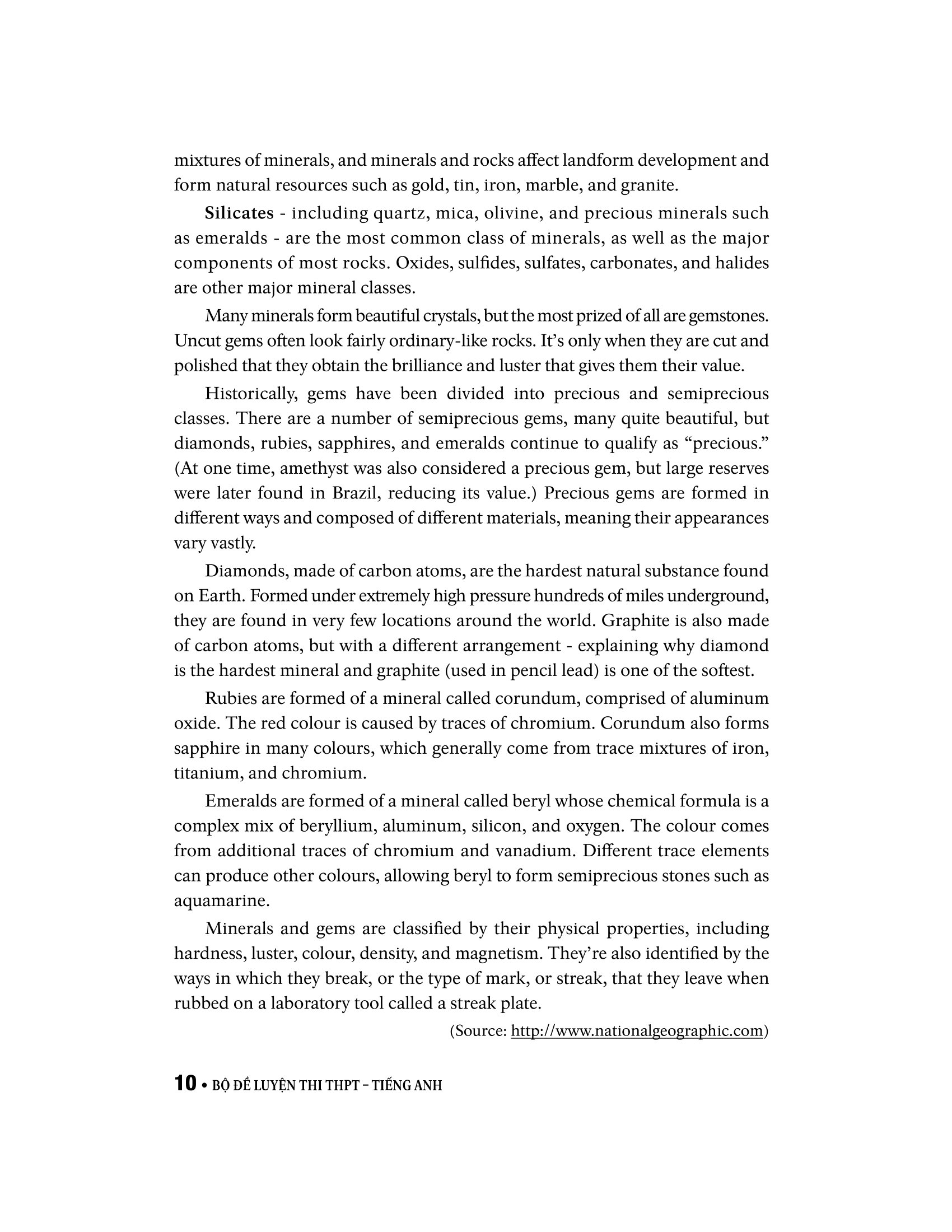 bộ đề luyện thi thpt môn tiếng anh (2022)