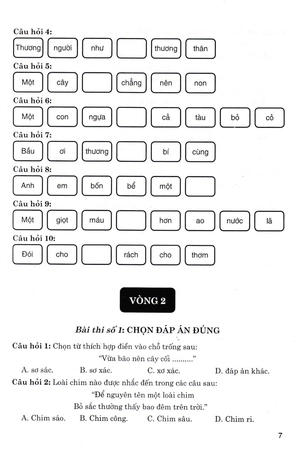 bộ đề luyện thi violympic trạng nguyên tiếng việt trên internet lớp 4 (dùng chung cho các bộ sgk hiện hành)