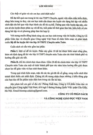 bộ đề ôn luyện thi vào lớp 10 chuyên môn toán