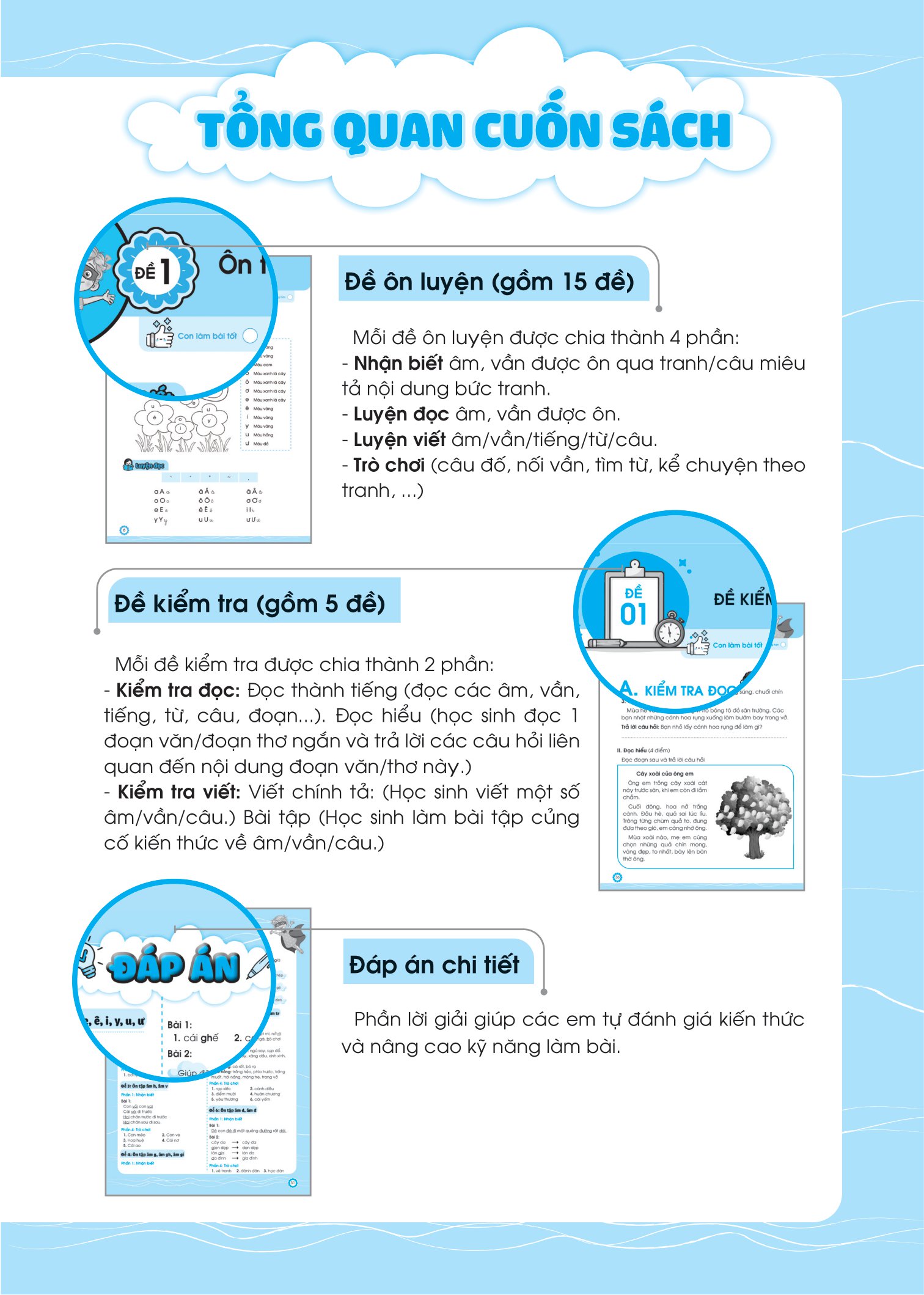 bộ đề ôn luyện và tự kiểm tra tiếng việt lớp 1 - tập 1