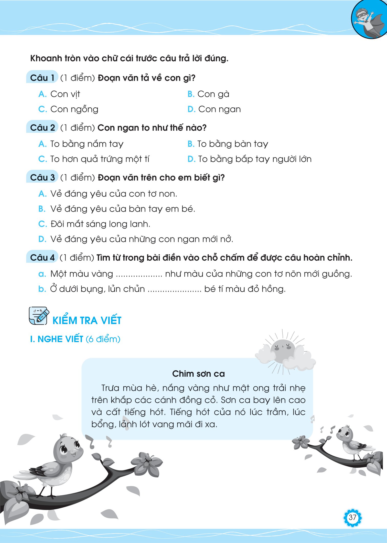 bộ đề ôn luyện và tự kiểm tra tiếng việt lớp 1 - tập 2