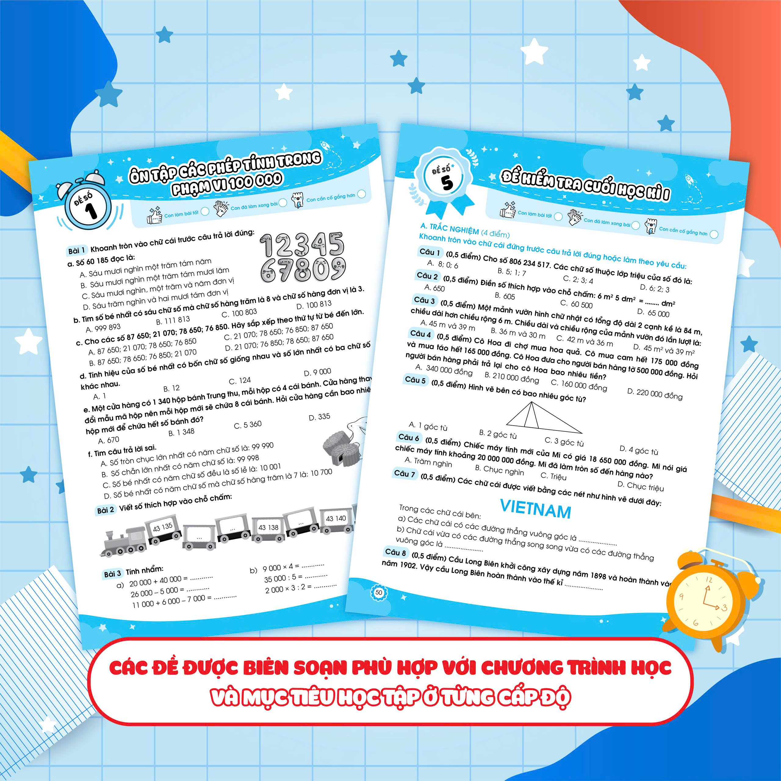 Bo
						
										
										De On Luyen Va Tu Kiem Tra Toan 4 - Tap 1