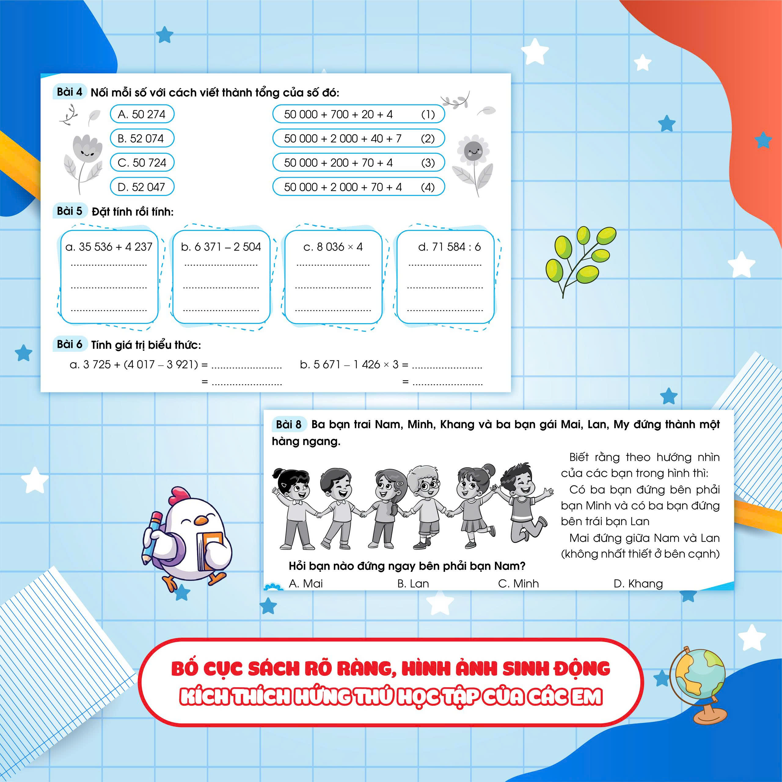 Bo
						
										
										De On Luyen Va Tu Kiem Tra Toan 4 - Tap 1