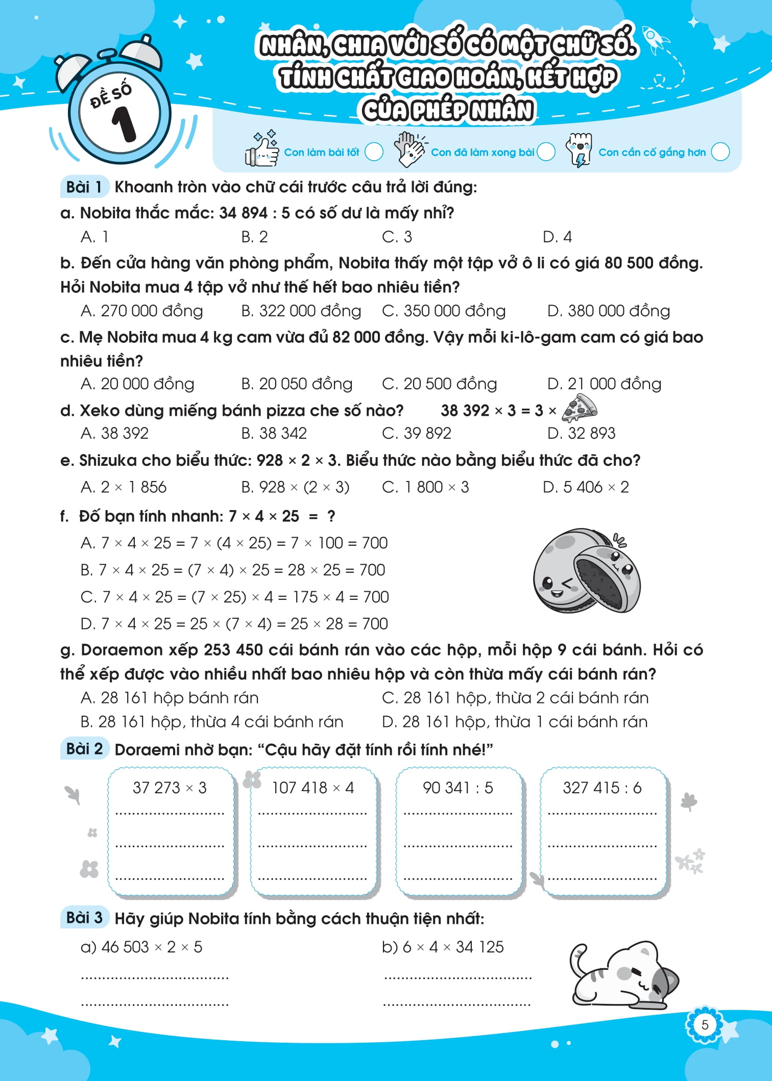 Bộ
						
										
										Đề Ôn Luyện Và Tự Kiểm Tra Toán 4 - Tập 2