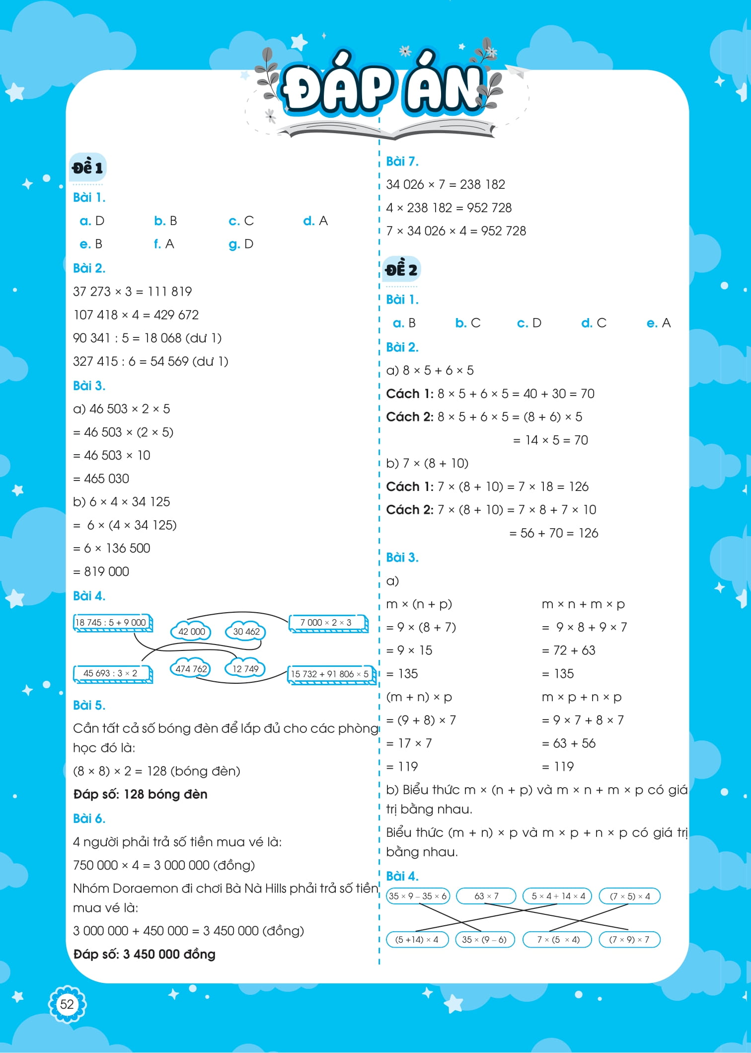 Bộ
						
										
										Đề Ôn Luyện Và Tự Kiểm Tra Toán 4 - Tập 2