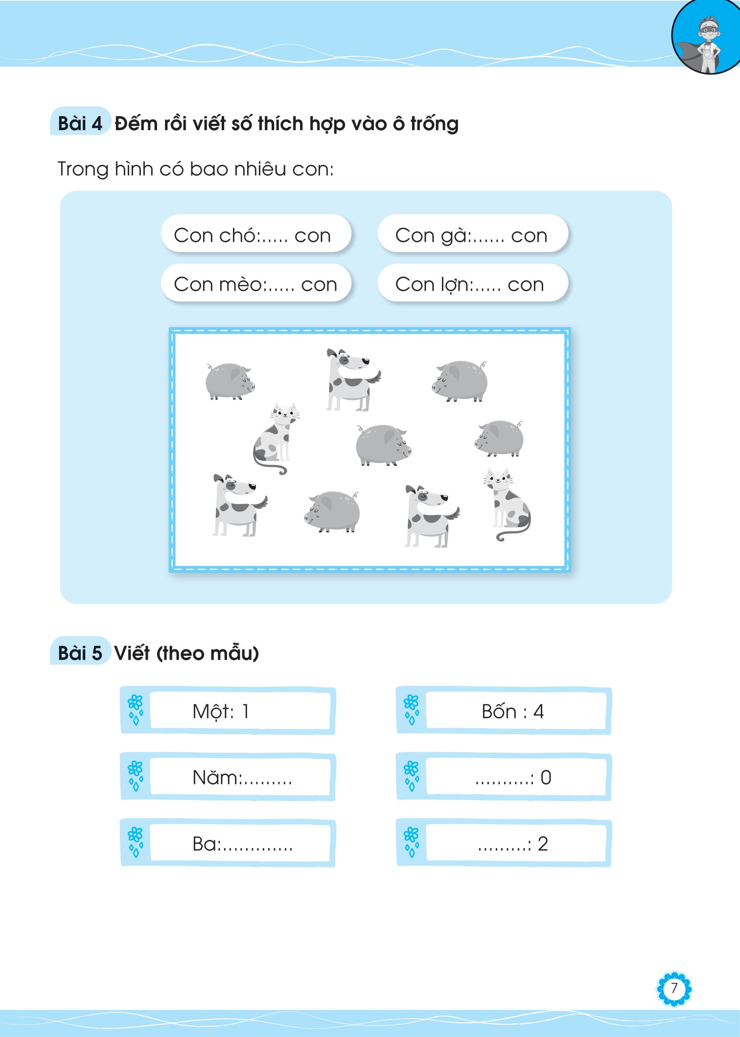 bộ đề ôn luyện và tự kiểm tra toán lớp 1 - tập 1
