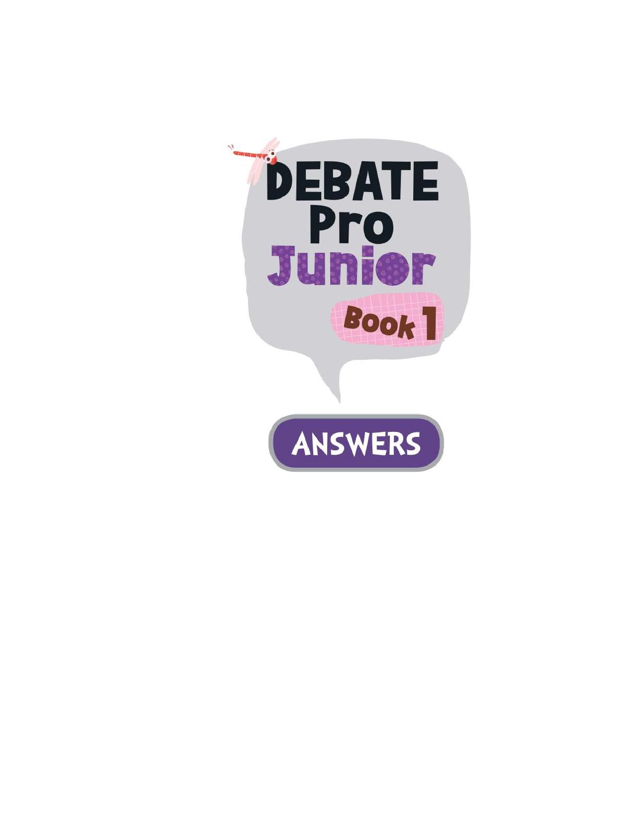 Bo
						
										
										Debate Pro Junior: Nha Tranh Bien Thong Minh Book1