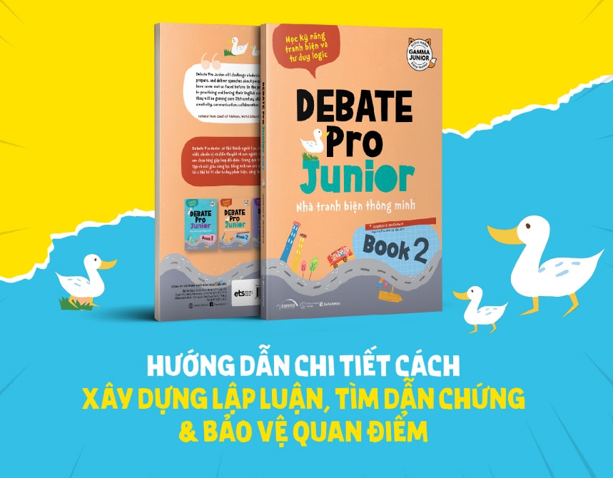 bộ debate pro junior: nhà tranh biện thông minh book2