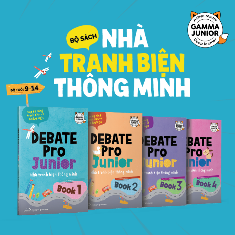 bộ debate pro junior: nhà tranh biện thông minh book2