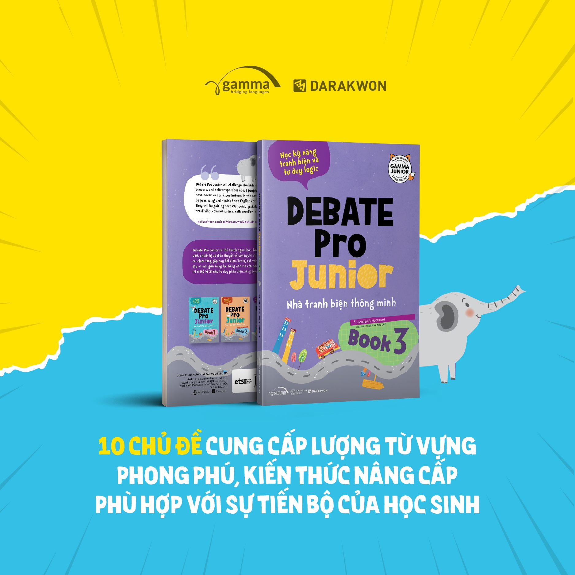 bộ debate pro junior: nhà tranh biện thông minh book3