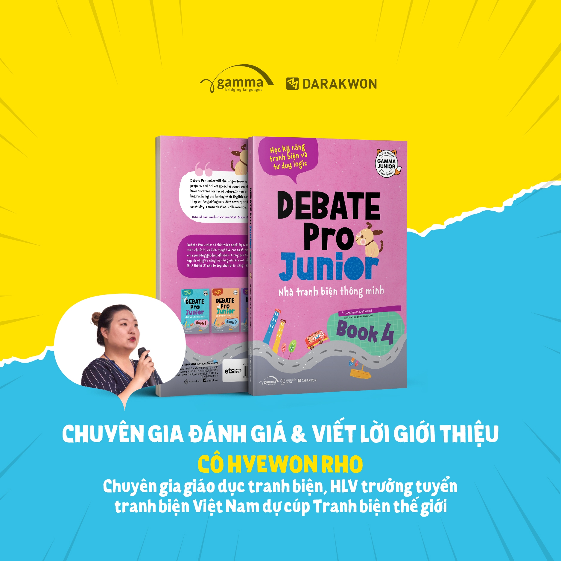 bộ debate pro junior: nhà tranh biện thông minh book4