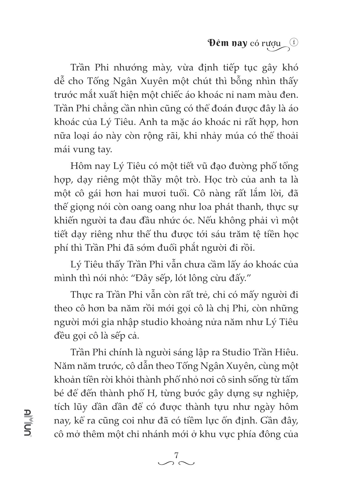 bộ đêm nay có rượu - tập 1