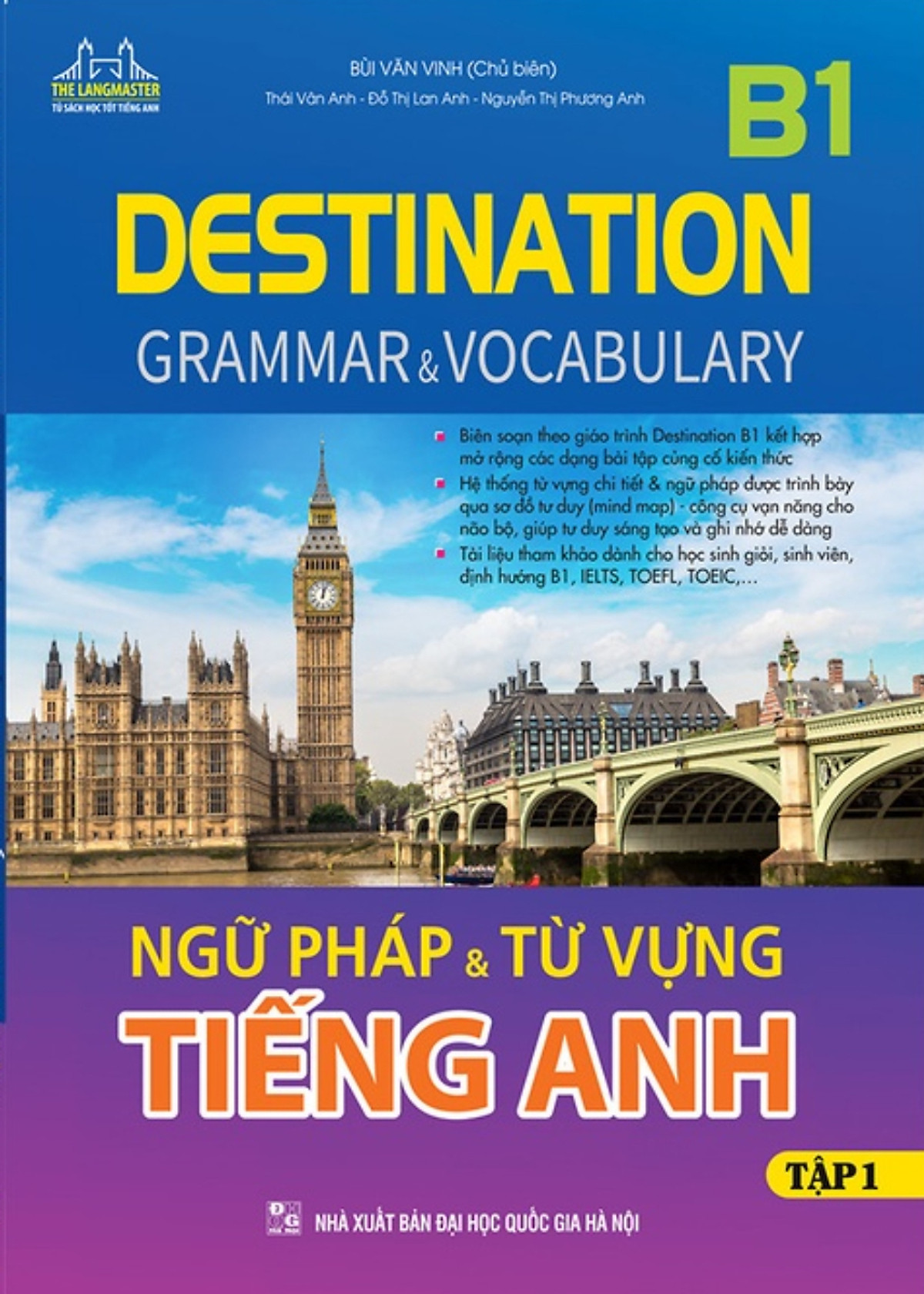 bộ destination b1 - ngữ pháp và từ vựng tiếng anh - tập 1