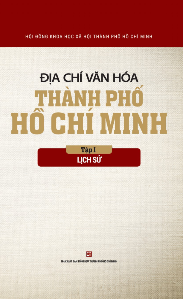 bộ địa chí văn hóa thành phố hồ chí minh tập 1 - lịch sử