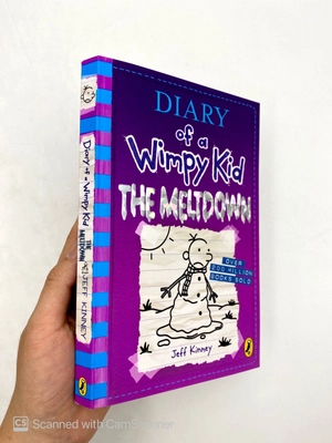 bộ diary of a wimpy kid 13: the meltdown paperback